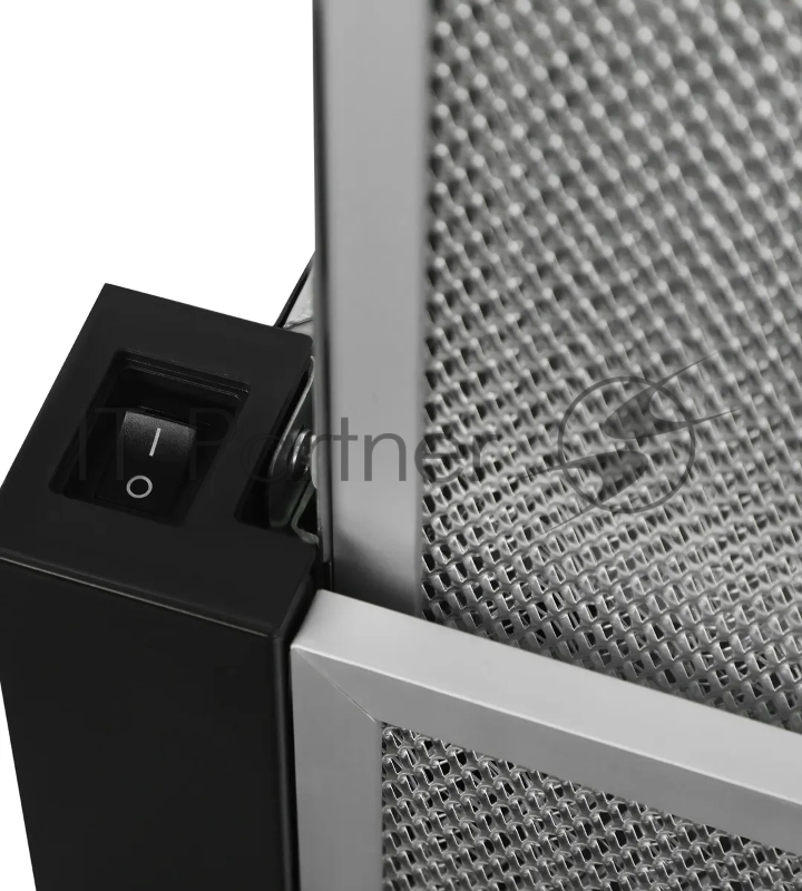 Вытяжка встраиваемая Hyundai HBH 6230 BK черный управление: кнопочное (1 мотор)