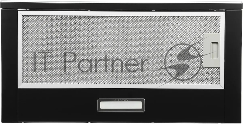 Вытяжка встраиваемая Hyundai HBH 6230 BK черный управление: кнопочное (1 мотор)