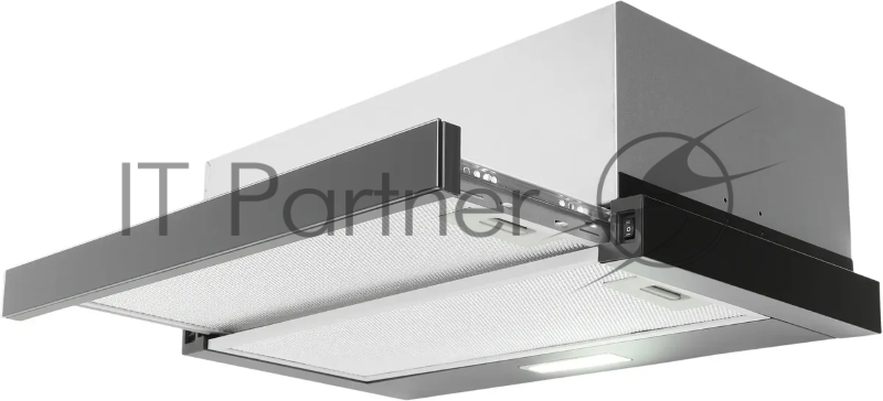 Вытяжка встраиваемая Hyundai HBH 6230 BK черный управление: кнопочное (1 мотор)