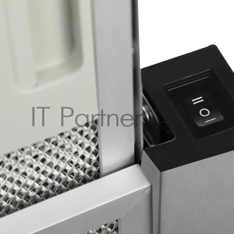 Вытяжка встраиваемая Hyundai HBH 6230 IX нержавеющая сталь управление: кнопочное (1 мотор)