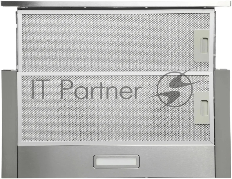 Вытяжка встраиваемая Hyundai HBH 6230 IX нержавеющая сталь управление: кнопочное (1 мотор)