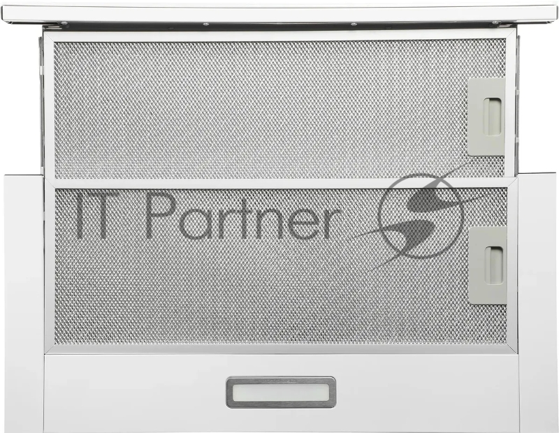 Вытяжка встраиваемая Hyundai HBH 6230 W белый управление: кнопочное (1 мотор)