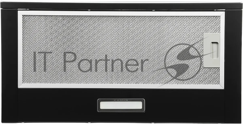 Вытяжка встраиваемая Hyundai HBH 6235 BG черный управление: кнопочное (2 мотора)