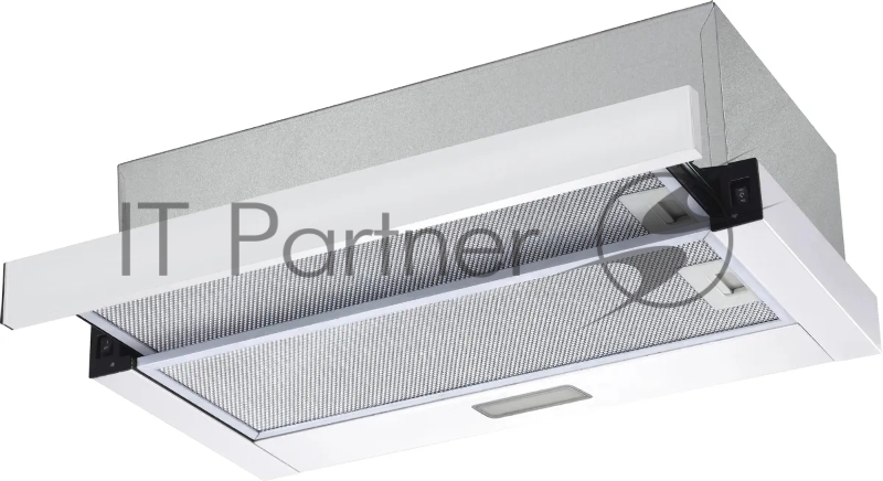 Вытяжка встраиваемая Hyundai HBH 6235 WG белый управление: кнопочное (2 мотора)