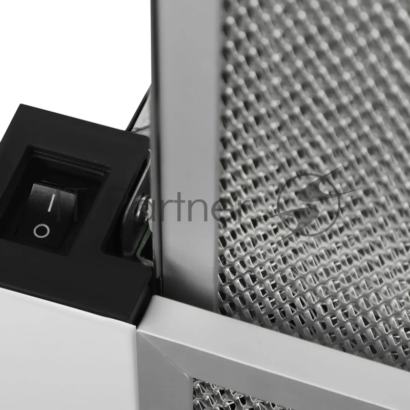 Вытяжка встраиваемая Hyundai HBH 6235 WG белый управление: кнопочное (2 мотора)