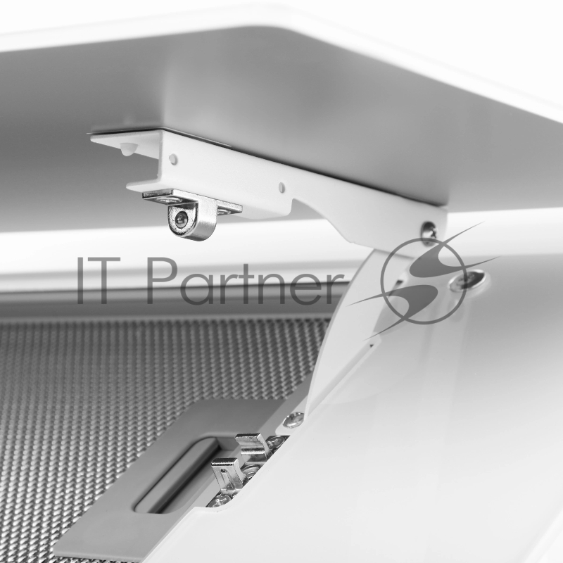 Вытяжка каминная Hyundai HGH 6830 WG белый управление: кнопочное (1 мотор)