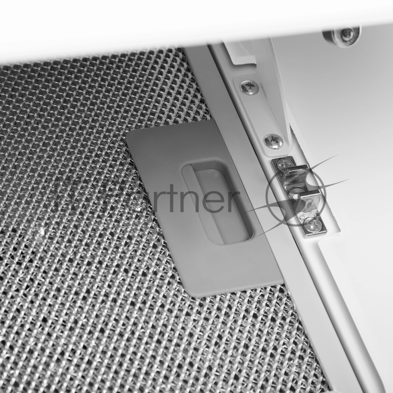 Вытяжка каминная Hyundai HGH 6830 WG белый управление: кнопочное (1 мотор)