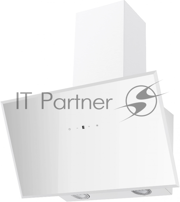 Вытяжка каминная Hyundai HGH 6840 WG белый управление: сенсорное (2 мотора)