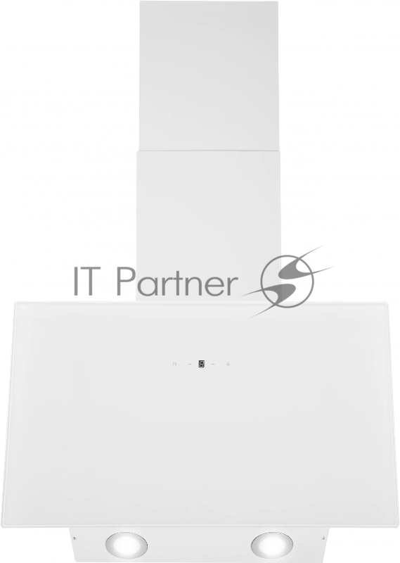 Вытяжка каминная Hyundai HGH 6840 WG белый управление: сенсорное (2 мотора)