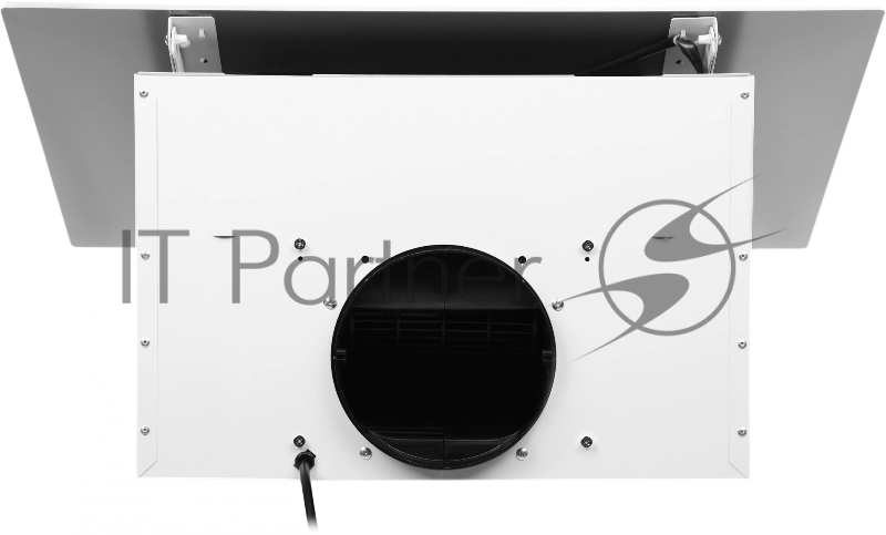 Вытяжка каминная Hyundai HGH 6840 WG белый управление: сенсорное (2 мотора)