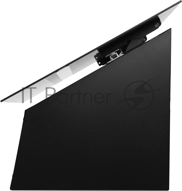 Вытяжка каминная Hyundai HGH 6846 IX черный управление: сенсорное (2 мотора)