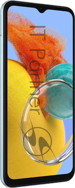 Смартфон Samsung SM-M146B Galaxy M14 64Gb 4Gb голубой моноблок 3G 4G 2Sim 6.6 1080x2408 Android 13 50Mpix 802.11 a/b/g/n/ac NFC GPS GSM900/1800 GSM1900 microSD max1024Gb