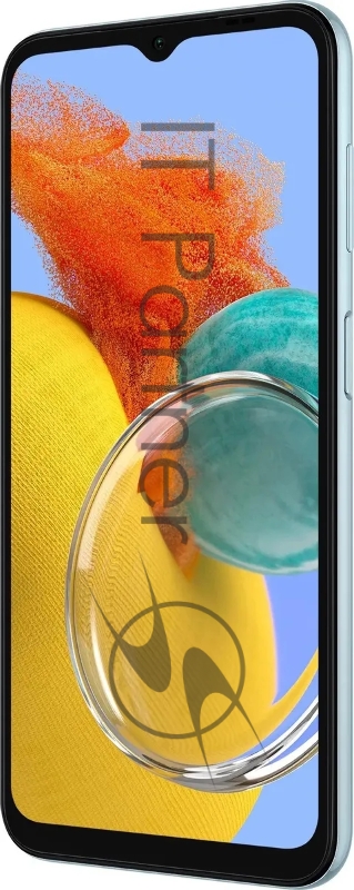 Смартфон Samsung SM-M146B Galaxy M14 64Gb 4Gb голубой моноблок 3G 4G 2Sim 6.6 1080x2408 Android 13 50Mpix 802.11 a/b/g/n/ac NFC GPS GSM900/1800 GSM1900 microSD max1024Gb