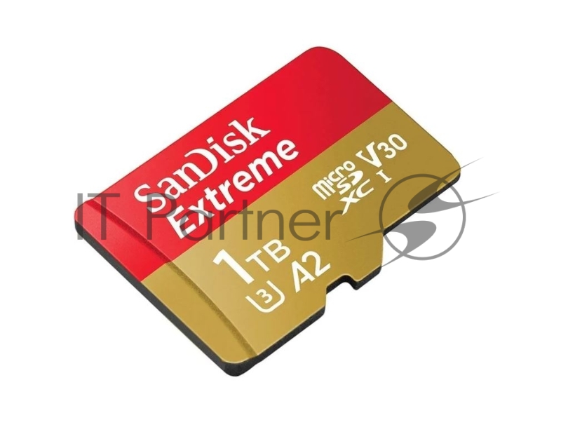 Флеш карта microSDXC SanDis 1024GBEXTREME Class 10, UHS-I, W130, R 190 МБ/с, <SDSQXAV-1T00-GN6MN> без адаптера на SD