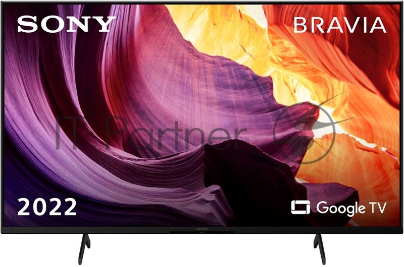 Телевизор LED Sony 55 KD-55X81K BRAVIA черный 4K Ultra HD 60Hz DVB-T DVB-T2 DVB-C DVB-S DVB-S2 USB WiFi Smart TV (RUS)