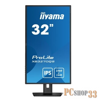 Монитор LCD 31.5 16:9 2560х1440(WQHD) IPS, nonGLARE, 300cd/m2, H178°/V178°, 1200:1, 80M:1, 1.07B Color, 4ms, HDMI, DP, Height adj, Tilt, Speakers, Audio out, 3Y, Black