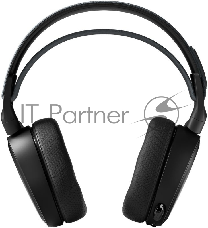 Наушники с микрофоном Steelseries Arctis 7+ черный мониторные Radio оголовье (61470)