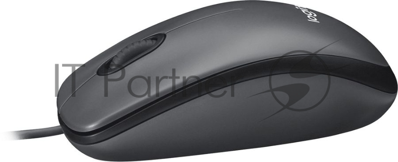Мышь Logitech Mouse M90 Optical, USB Dark Grey RTL