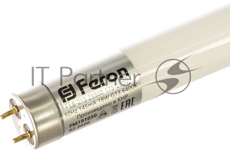 Лампа FERON светодиодная, 18W 230V G13 6400K, LB-213 25500