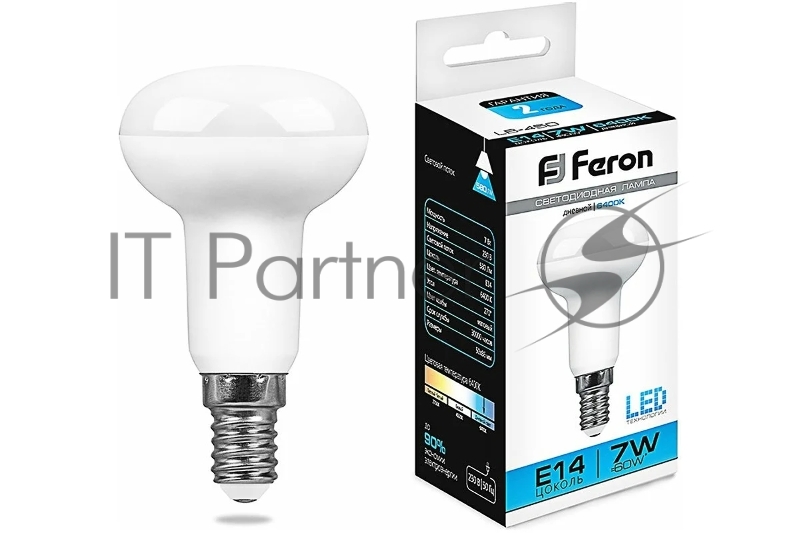 Лампа FERON светодиодная LB-450 E14 7W 6400K 25515