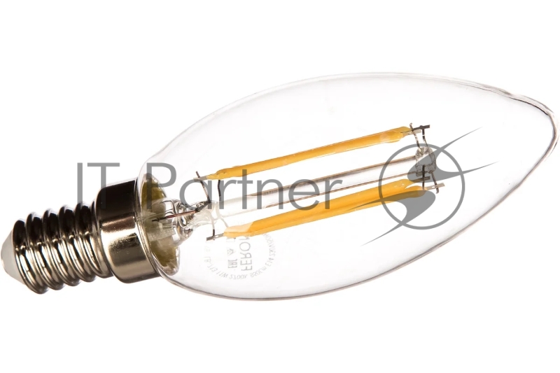 Лампа светодиодная LED 11вт Е14 теплый свеча FILAMENT