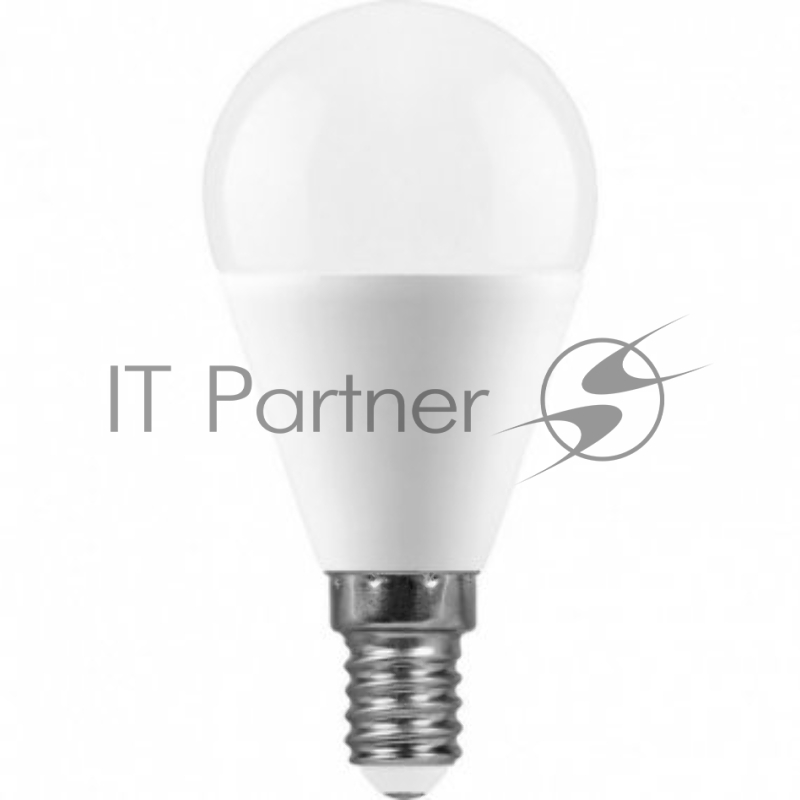 Лампа светодиодная LED 13вт Е14 дневной матовый шар