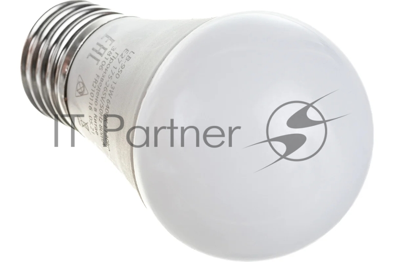 Лампа светодиодная LED 13вт Е27 дневной матовый шар