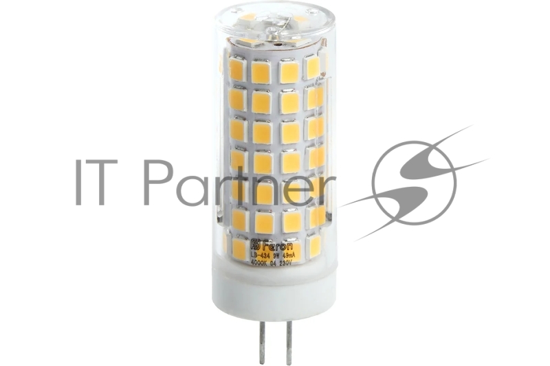 Лампа светодиодная LED 9вт 230в G4 теплый капсульная