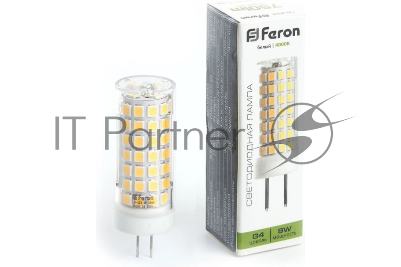 Лампа светодиодная LED 9вт 230в G4 белый капсульная