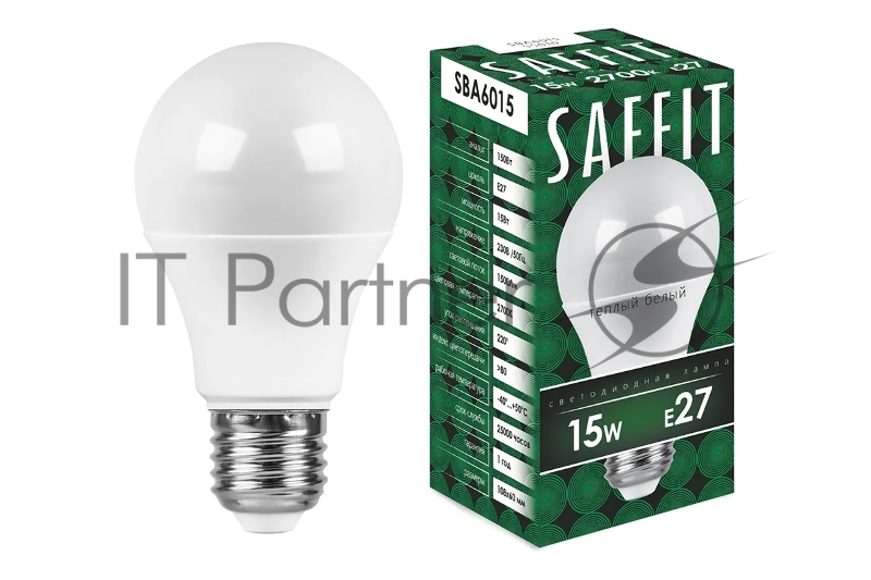 Лампа светодиодная LED 15вт Е27 теплый