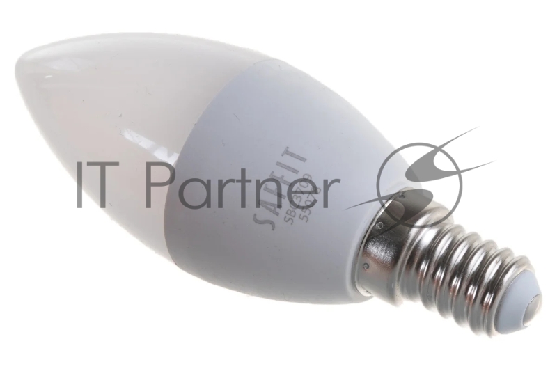 Лампа светодиодная LED 9вт Е14 теплый матовая свеча