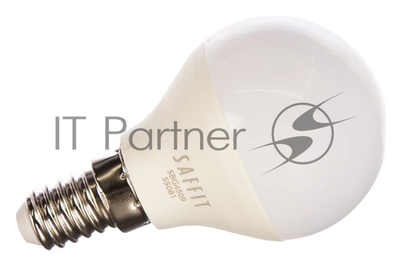 Лампа светодиодная LED 9вт Е14 белый матовый шар