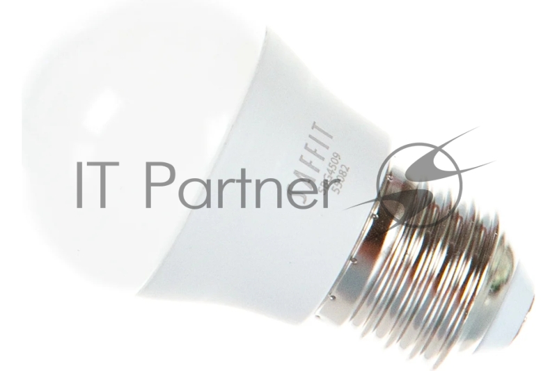 Лампа светодиодная LED 9вт Е27 теплый матовый шар