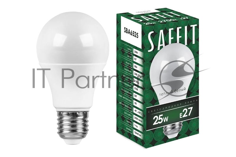 Лампа светодиодная LED 25вт Е27 теплый