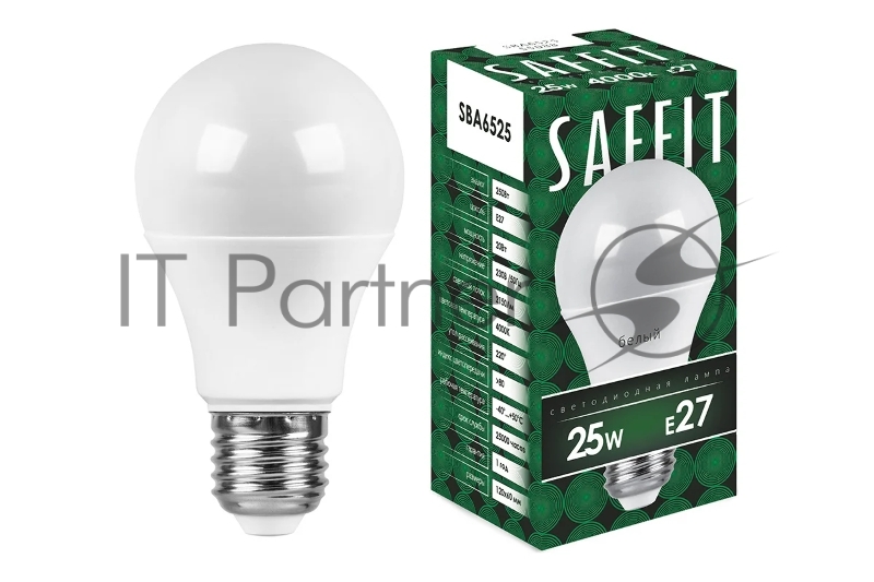 Лампа светодиодная LED 25вт Е27 белый