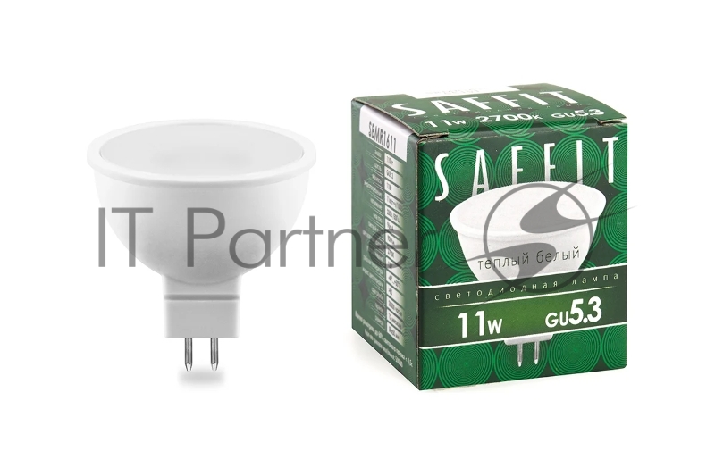 Лампа светодиодная LED 11вт 230в GU5.3 теплый