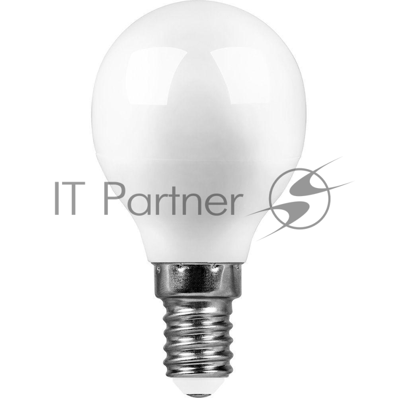 Лампа светодиодная LED 13вт Е14 дневной матовый шар