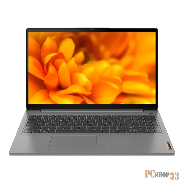Ноутбук 15.6 IPS FHD Lenovo IdeaPad 3 grey (Core i3 1115G4/8Gb/512Gb SSD/VGA int/noOS) (82H800WSRK)