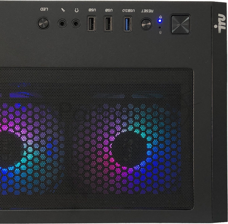 Компьютер IRU Game 710Z5 TWR i7 11700F (2.5) 32Gb SSD1Tb RTX3070 8Gb Free DOS GbitEth 700W черный (1639160)