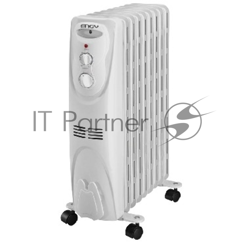 Масляный радиатор ENGY EN-1309 9 секций Мощность 2000 Вт. 9 секций. Регулируемый термостат. - Регулировка мощности. Защита от перегрева. Световой индикатор работы. Колесики для перемещения. Место для хранения шнура.