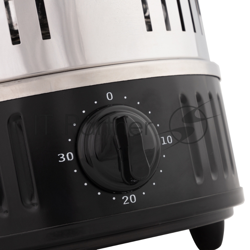 Электрическая шашлычница ENDEVER Grillmaster 295, серебристый/черный