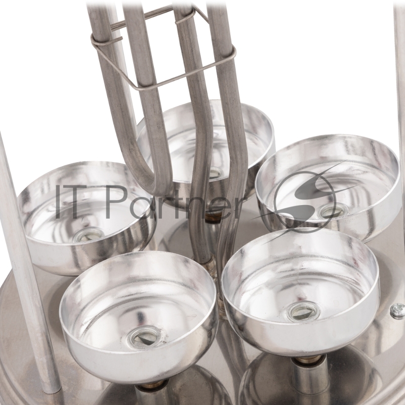 Электрическая шашлычница ENDEVER Grillmaster 290, серебристый/черный, 1200 Вт, 5 шампуров, автоматическое вращение шампуров,таймер до 30 мин ,4 шт/уп.