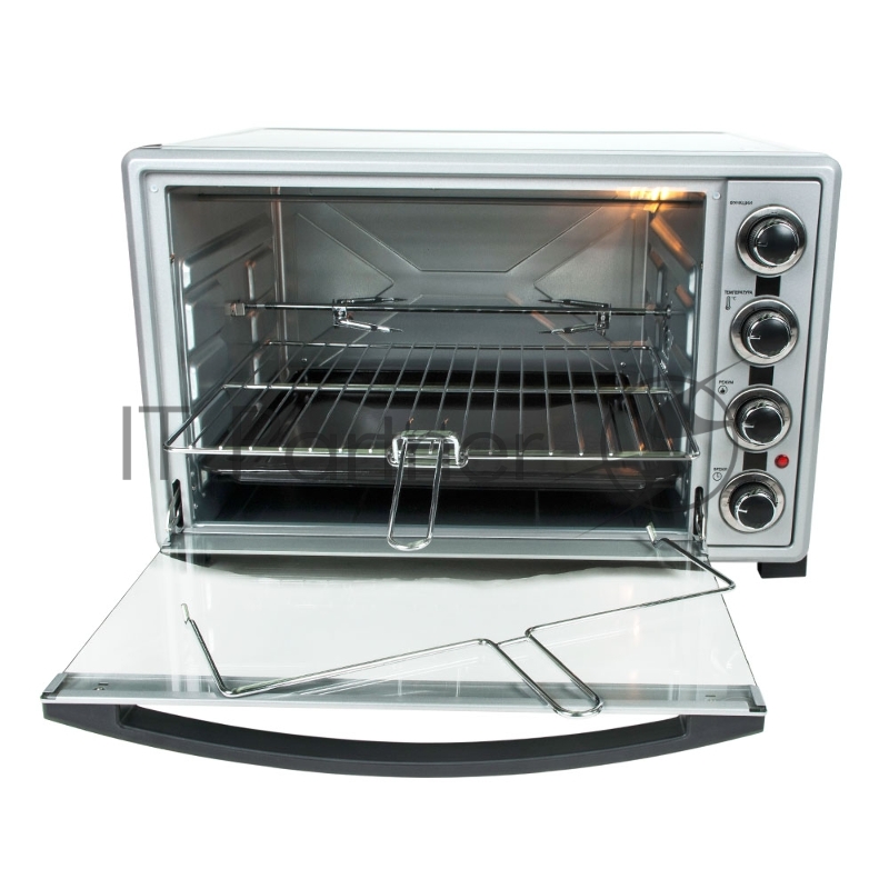 Мини-печь Endever Danko 4065 серебристый цвет, мощность 2200Вт, объем 65 л.