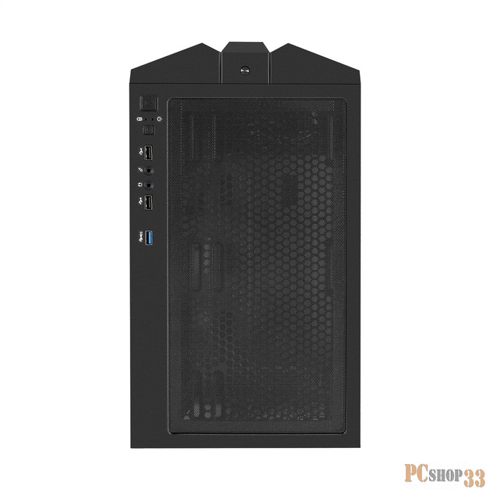 Корпус Miditower ExeGate EVO-9205-NPX600 (ATX, БП 600NPX с вент. 12 см, с окном, 1*USB+1*USB3.0, аудио, 3 вент. 12см с RGB подсветкой)