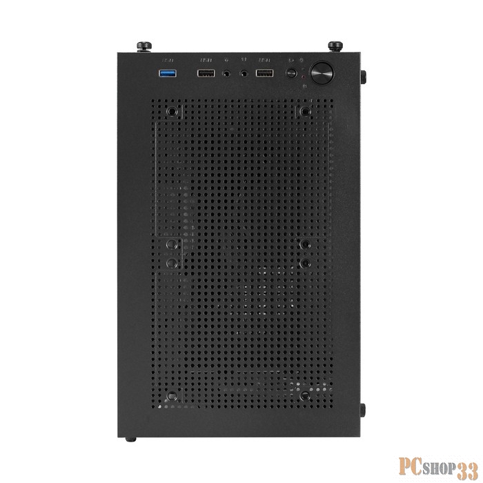 Корпус Miditower ExeGate i3 BASE-NPX500 (ATX, БП 500NPX с вент. 12 см, с окном, 1*USB+1*USB3.0, аудио, 4 вент. 12см с RGB подсветкой)