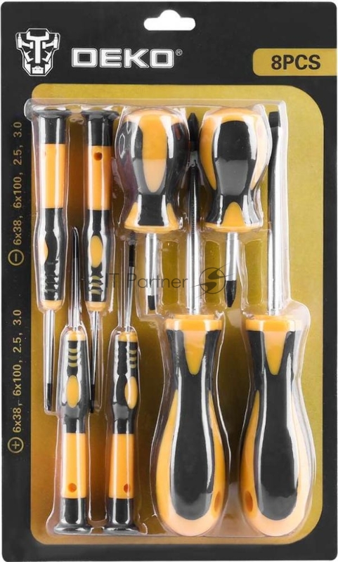 Набор отверточный Deko SS08 8 предметов