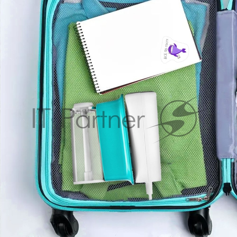 Отпариватель ручной Kitfort КТ-9101-3 1000Вт белый/бирюзовый