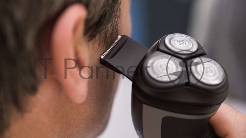 Бритва роторная Philips S1231/41 реж.эл.:3 питан.:элек.сеть/аккум. черный