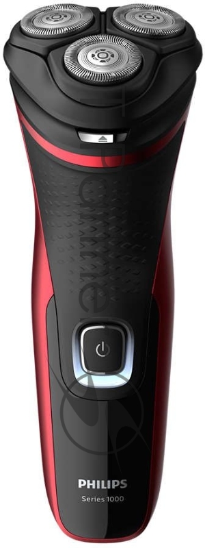 Бритва роторная Philips S1333/41 питан.:элек.сеть/аккум. черный/красный