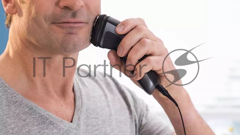 Бритва роторная Philips S1333/41 питан.:элек.сеть/аккум. черный/красный